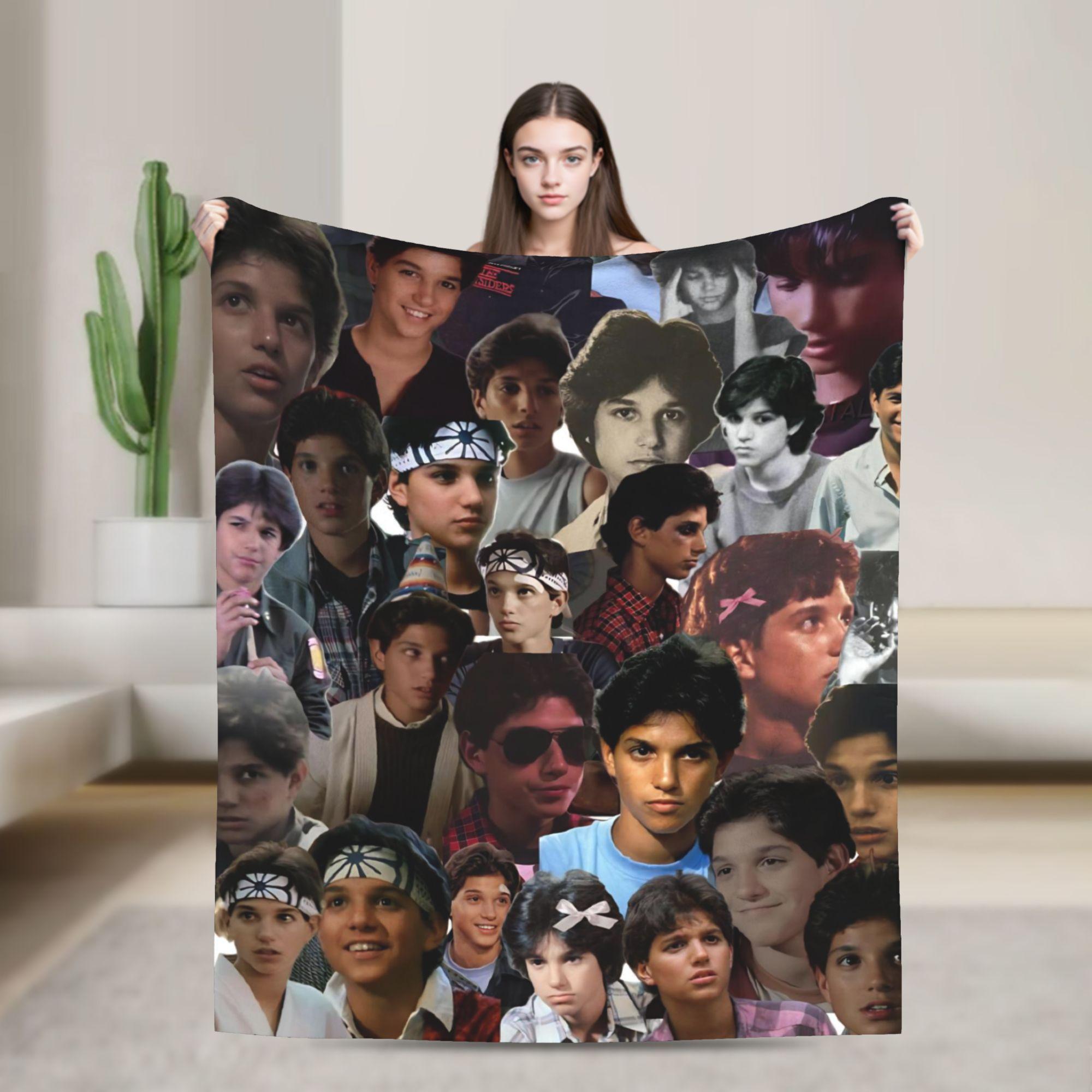 Ralph Macchio Blanket Quality Warm  Throw Blanket Winter Travel Office Living Room Aesthetic Bedspread 30x40in