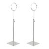 Independent Party Display Stands with Height-Control Posts for Birthday, Anniversary, and Holiday Table Arrangements