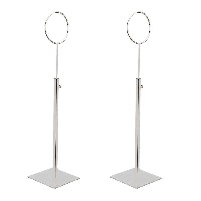 Independent Party Display Stands with Height-Control Posts for Birthday, Anniversary, and Holiday Table Arrangements