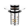 Upgraded 4-in-1 Bathroom Sink Strainer, Universal Up Sink Stopper With 2-Layer Detachable Hair Catcher Filter Basket, Fit 1.1-2.36 US Basin, Anti-Cl