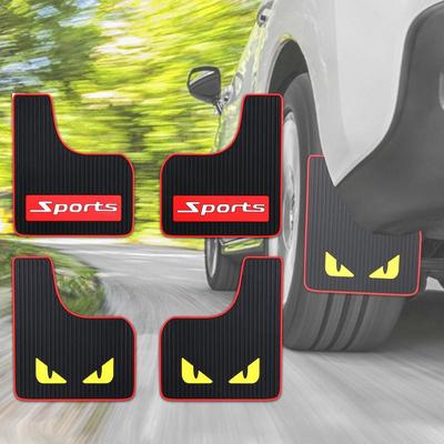 Autoblatníky 2 ks Rally Armor Blatníky do auta Univerzální PVC blatníky Měkké přední a zadní blatníky proti kolizi