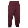 Second Life - Women's Cropped Bordeaux Jogger Leggings - Excellent Condition
