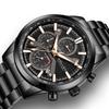 SOLLEN Men's Stainless Steel Waterproof Quartz Dress Watch