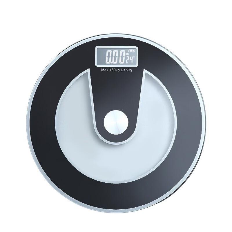 Miling Transparent Tempered Glass Electronic Weight Scale (CN version)