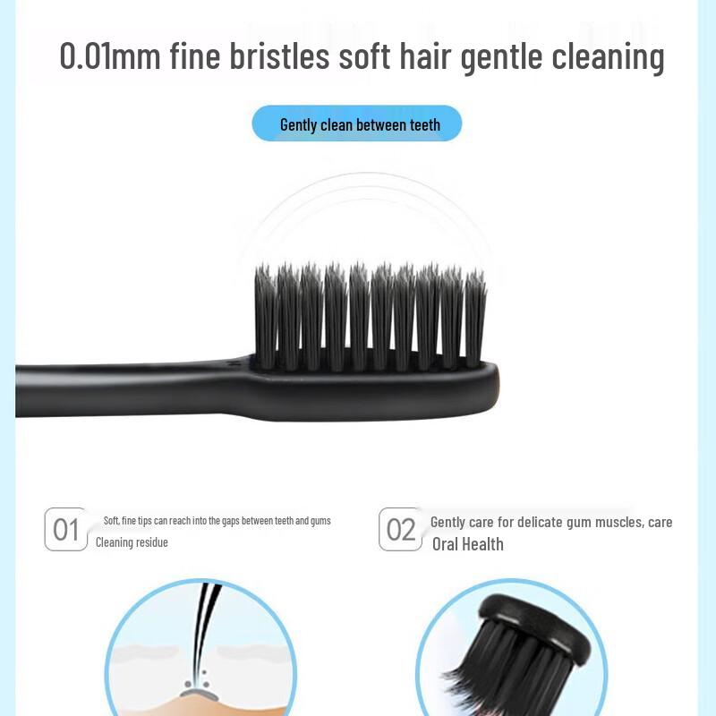 Dr. Dental Charcoal White Deep Clean Toothbrush