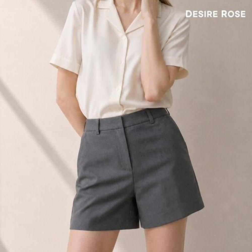 Desire Rose Women Waistband Summer Suit Shorts 4 Color