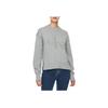 Calvin Klein Jeans Solid Letter Embroidered Loose Fit Crew Neck Sweater Women sweater Gray J224224-P41