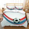 Sports Duvet Cover King Size Bedding Soccer Home Textiles 3D Printed Soft Quilt Cover Woman Man Bedding Cover Bed Sets