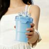 2-in-1 Collapsible Silicone Ice Ball Maker Cup Portable Ice Cube Bottle
