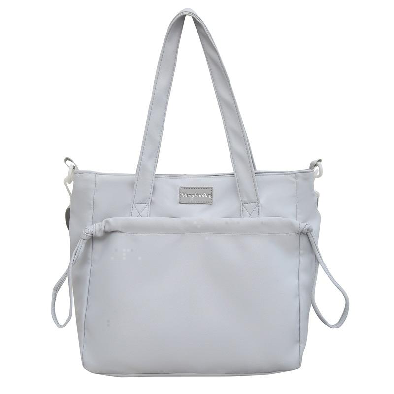 

Большая женская сумка через плечо для студентов большой вместимости синий