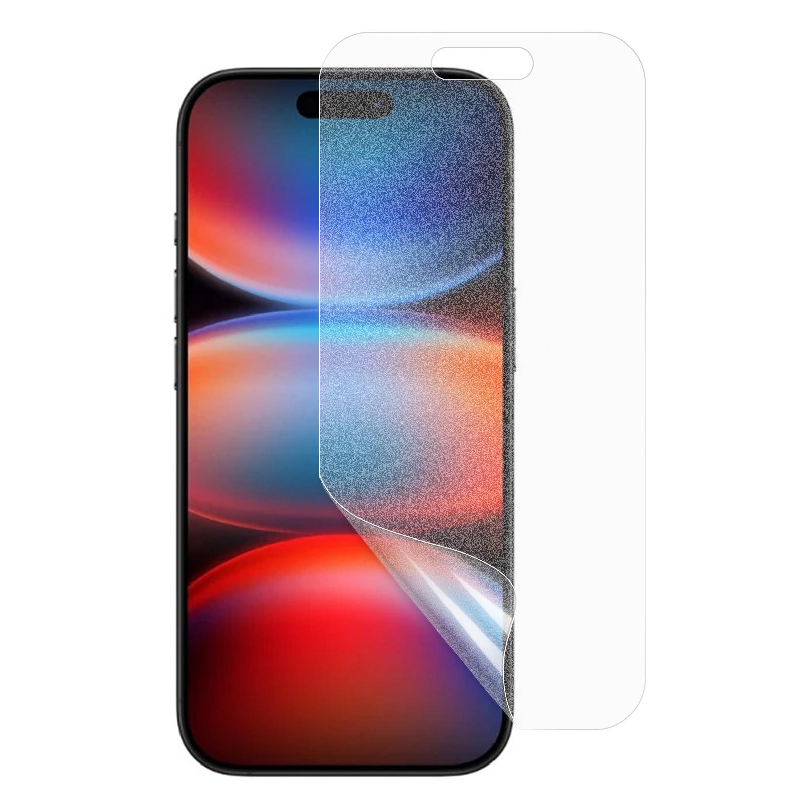 

For iPhone 17 Pro Matte Screen Protector Anti-Fingerprint Soft PET Screen Film A