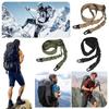 2 Point Sling Strap Multifunction Tactical Shoulder Strap Adjustable Sling Shoulder Rope Elastic for Climbing