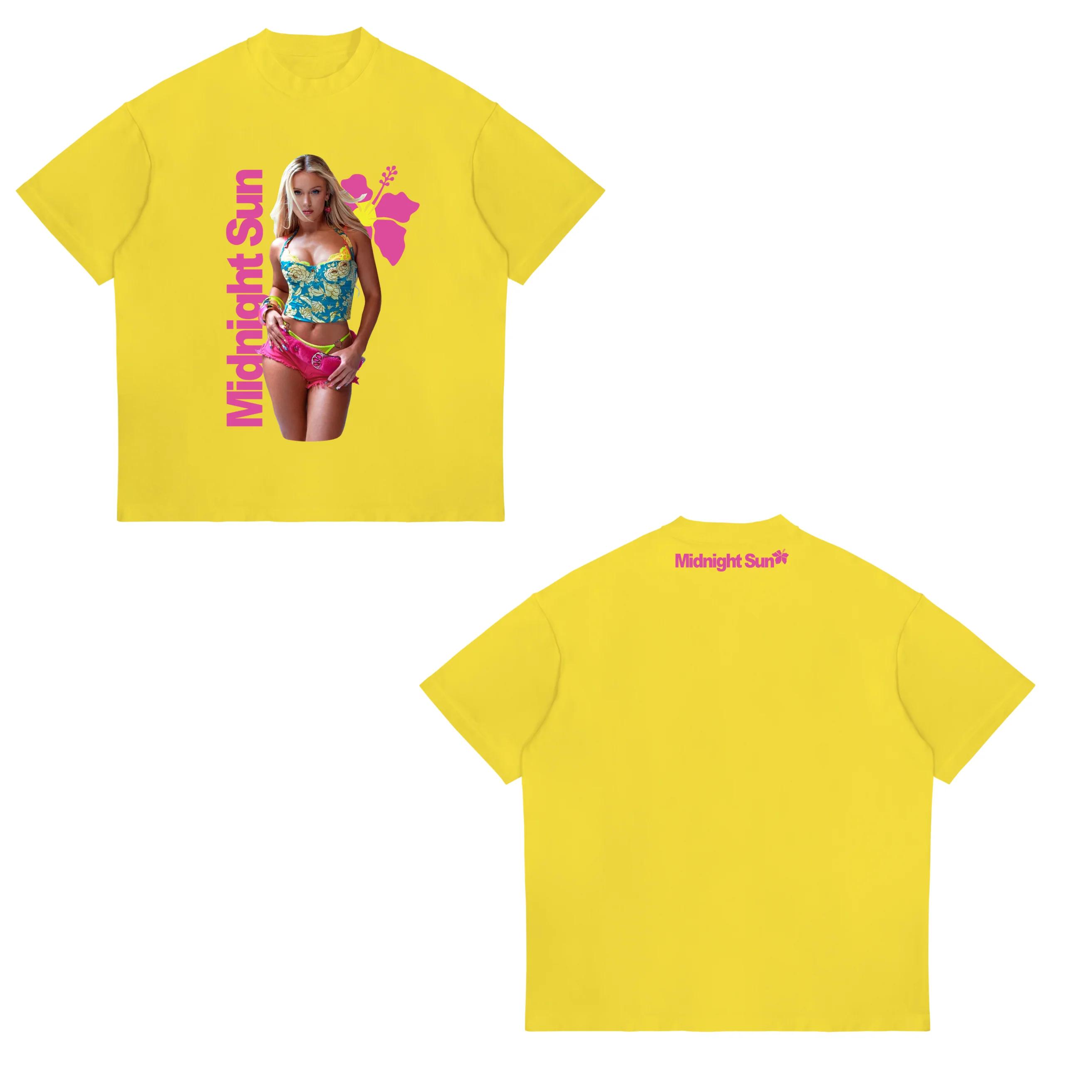 

Zara Larsson Tee New Style Arch Photo Tour Tee 100Cotton High Quality HarajukuTeeshirt Summer Fashion High Quality Comfortable S