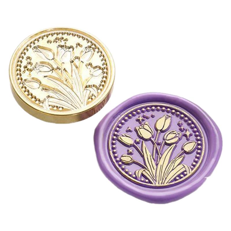 Creative Irregular Shape Wax Seal Stamp Heads - Multiple Styles