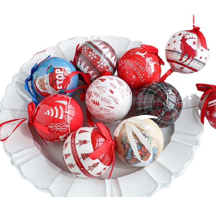 Christmas Foam Ball Xmas Tree Pendant Festival Holiday Party Front Door Decor