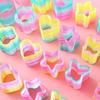 5pcs Multi-Shape Creative Spring Coil Kids Boys Girls Puzzle Toys New Rainbow Magic Springs Toys