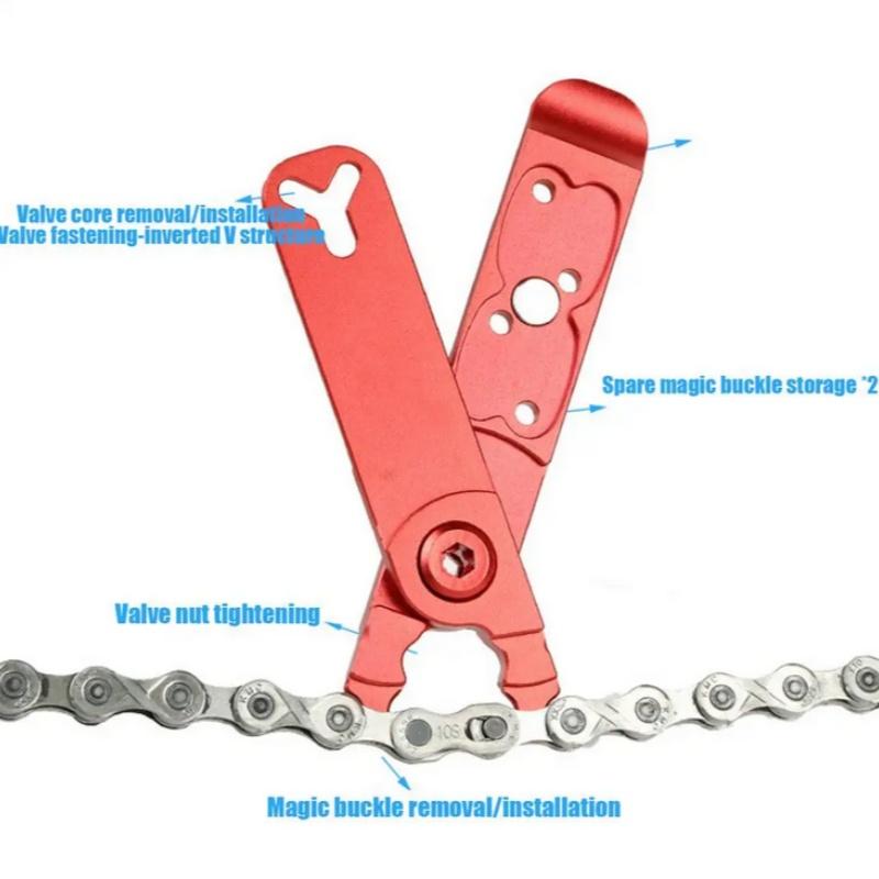 Tire Link Removal Tool Multi-Functional Tire Link Pliers For Install Small Cycle Wheel Chain Remover Tool For Home Traveling