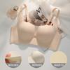 Underwear women's thin small breasts gather and close secondary breasts, summer seamless bra without steel ring bra full thin cup