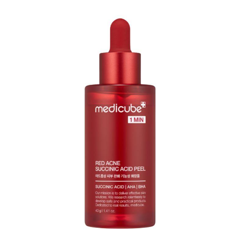 Medicube Red Acne Succinic Acid Peel Exfoliating Pore Care Treatment Serum 40ml 1