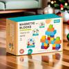 Qualification Diy Magnetic Block Building Block Puzzle Manual Construction Children'S Early Education Building Block Toys