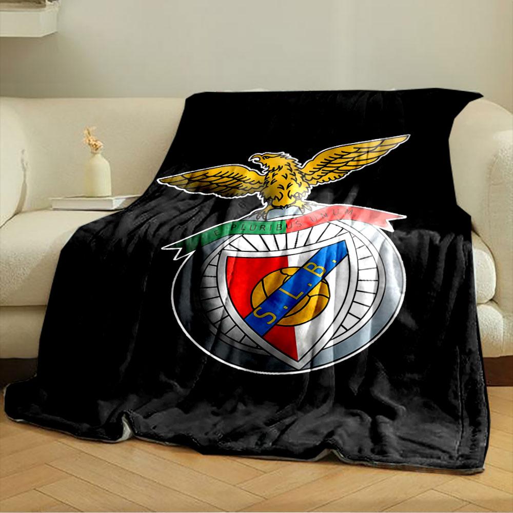 An Eagle Atop a Shield with a Banner and Symbolic Emblems. for All Seasons Blanket Lunch Break Throw Gift