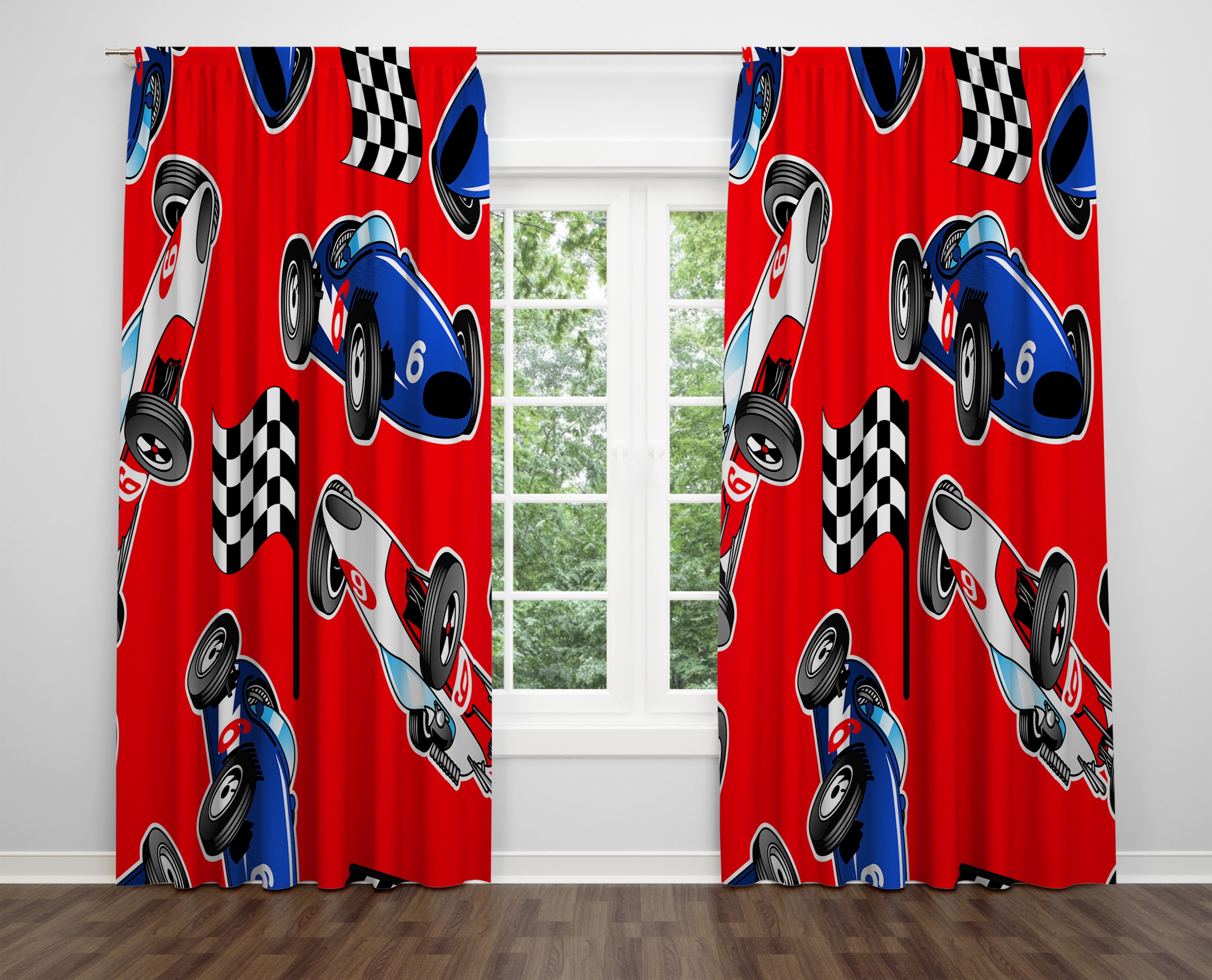 

Декоративний дизайн, високоякісна бавовняна тканина, ви можете вибрати одну або подвійну фіранку з крила 1 piece різнокольоровий