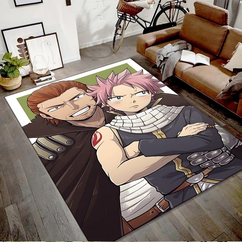 1pc Fairy Tail1 Design Printed Area Rug Carpet for Bedroom Living Room Home Decor Rugs Mat Non Slip Mat Rug for Bedside