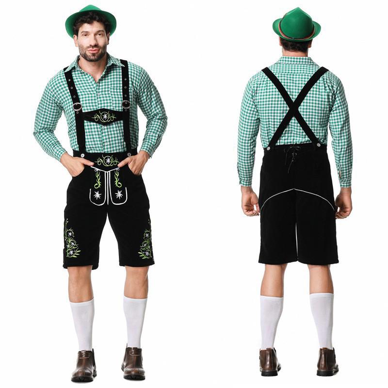 Herren Bayrische Traditionelle Oktoberfest Bier Uniform