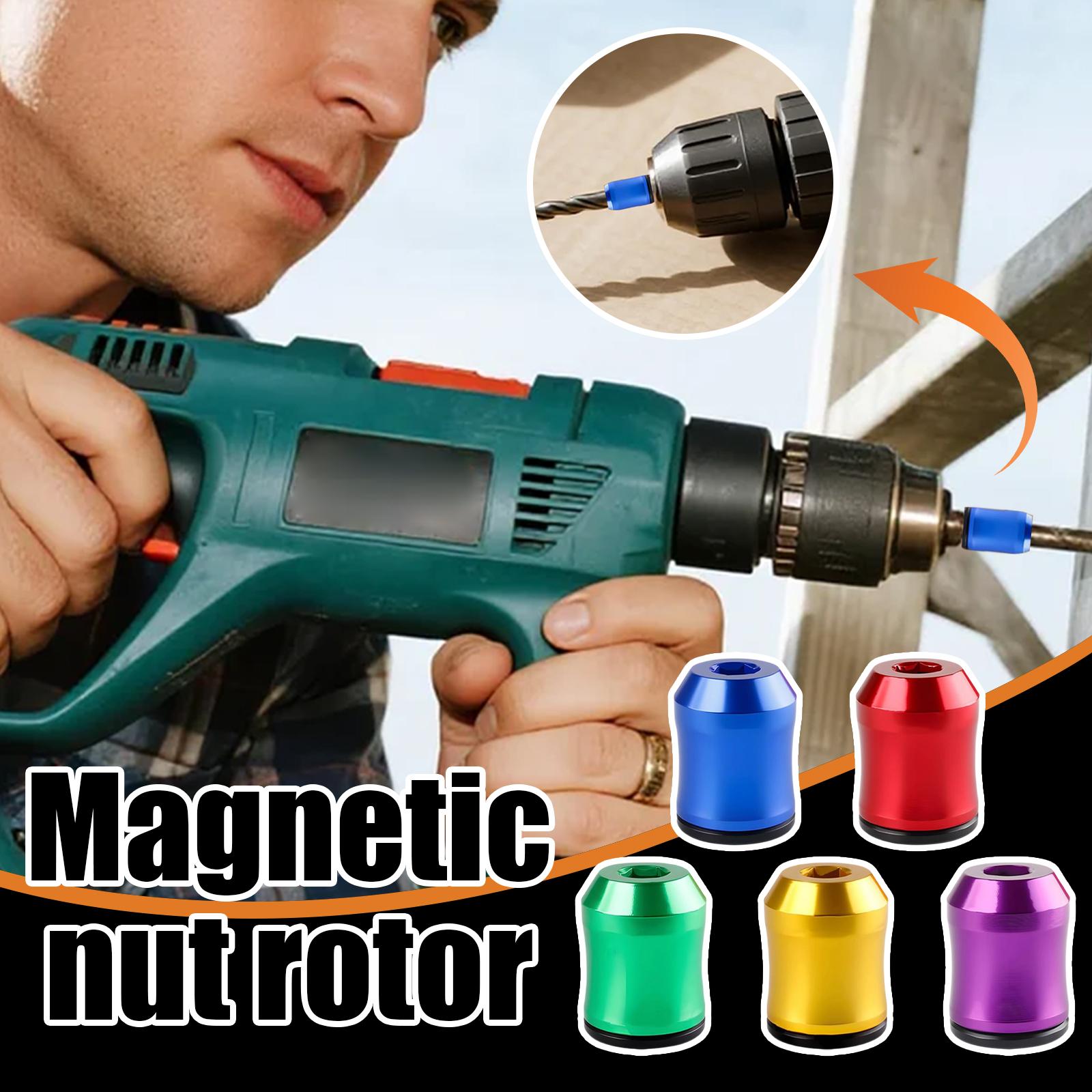 

Strong Screw Ring, Screwdriver Head Ring Screw Holder With - Design Removable Coil For Drill Tools Household Repairs Mechanics One Size