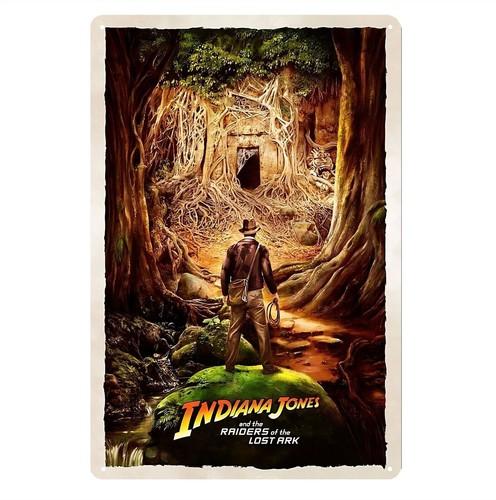 YOf The Lost Ark Movie Metal Poster Tin Sign Xcm Platealuminum
