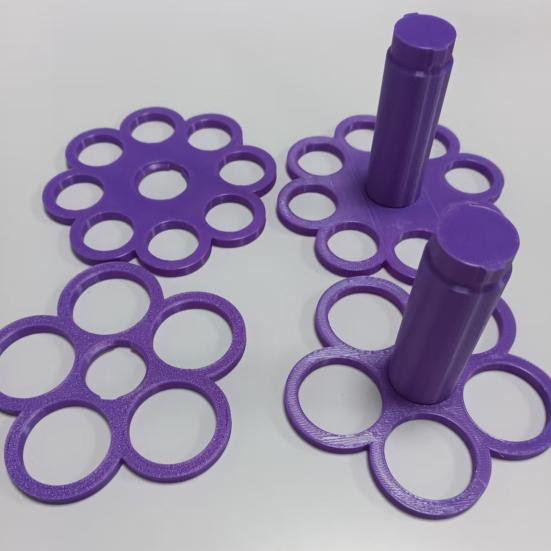 Flower Arrangement Tool Heavy Duty Stem Holder Detachable Bouquet Stem Organizer Multi-holes Plant Fixation Holder Flower Arranger Grid