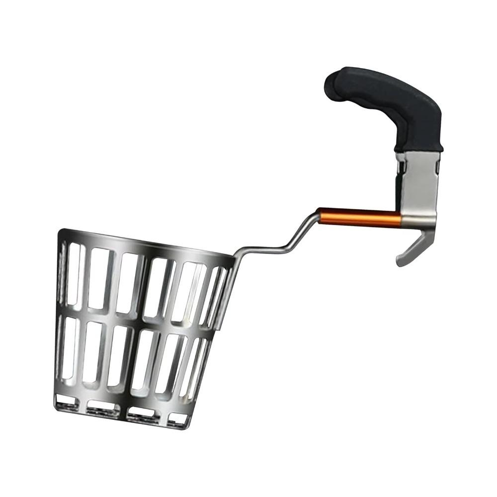 

Fine Mesh Strainer Spoon Multi-functional Net Skimmer Stainless Steel Slotted Spoon Restaurant Style A