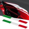 Italian Flag Sticker Decorative Bumper Decals Adhesive Motorcycle Graphics 3D Auto Body Decals for Vehicles Trucks Sedans