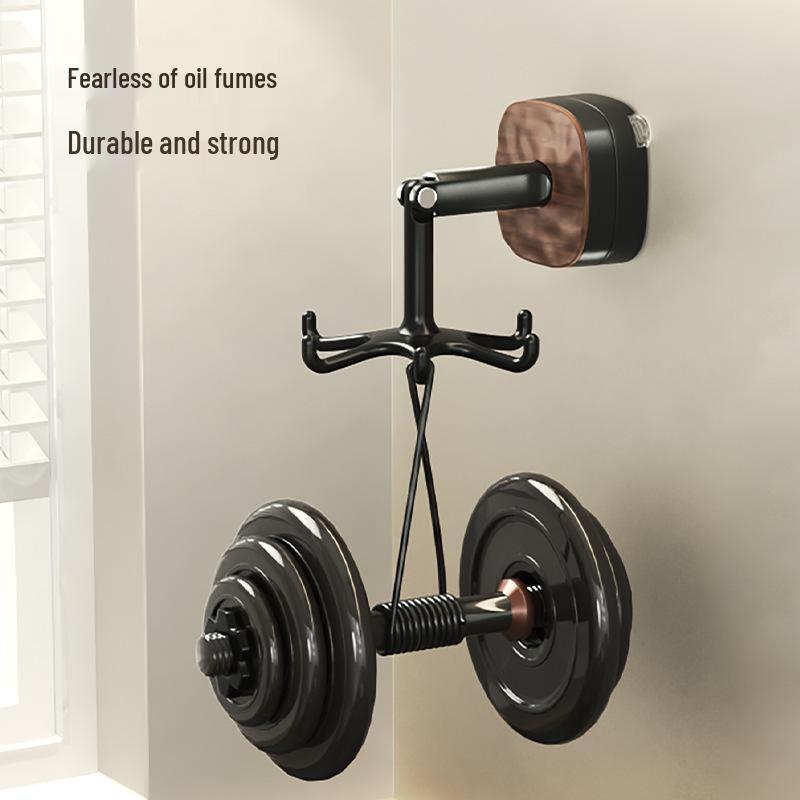 Rotating Suction Cup Hook – Non-Marking Wall-Mounted Shelf for Kitchen & Bathroom