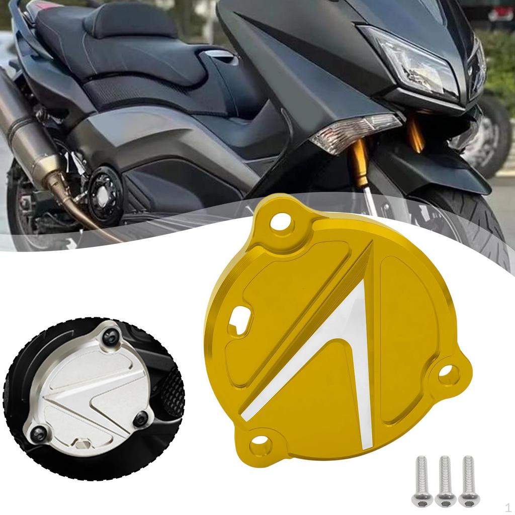 Motorcycle Engine Stator Guard Cover Simple Installation Replace Parts Protector Crap Flap