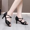 New Women Ballroom Shoes Dance-Shoes Latin Dance Shoes Soft Ladies Girls Tango Jazz Dance Shoes Salsa Sandal Drop Shipping