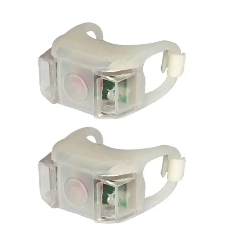 2Pcs Baby Stroller Night Alarm Light LED Caution Lamp Outdoor Remind Security Safety LED Flash Warning Lamp