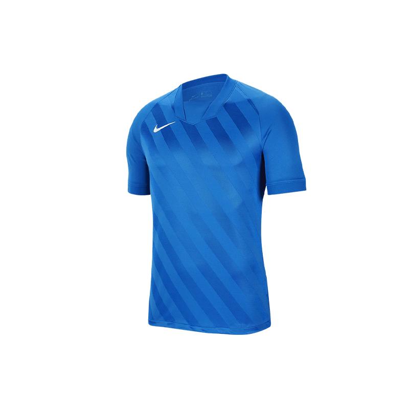 Nike Dri Fit Soccer Jerseys Men's Blue Moderate Straight Fit BV6703-463