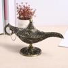 European Aladdin's Lamp Gold Retro Pattern Figurine: Classical Style Decorative Craft
