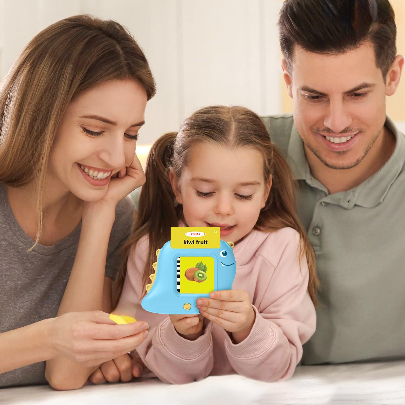 

Говорящие карточки для малышей со 112 видимыми словами, речевые сенсорные игрушки, обучающие говорящие игрушки для мальчиков и девочек 1, 2, 3, 4, 5 лет One Size