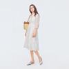 Elegant Tencel Commuter Midi Dress