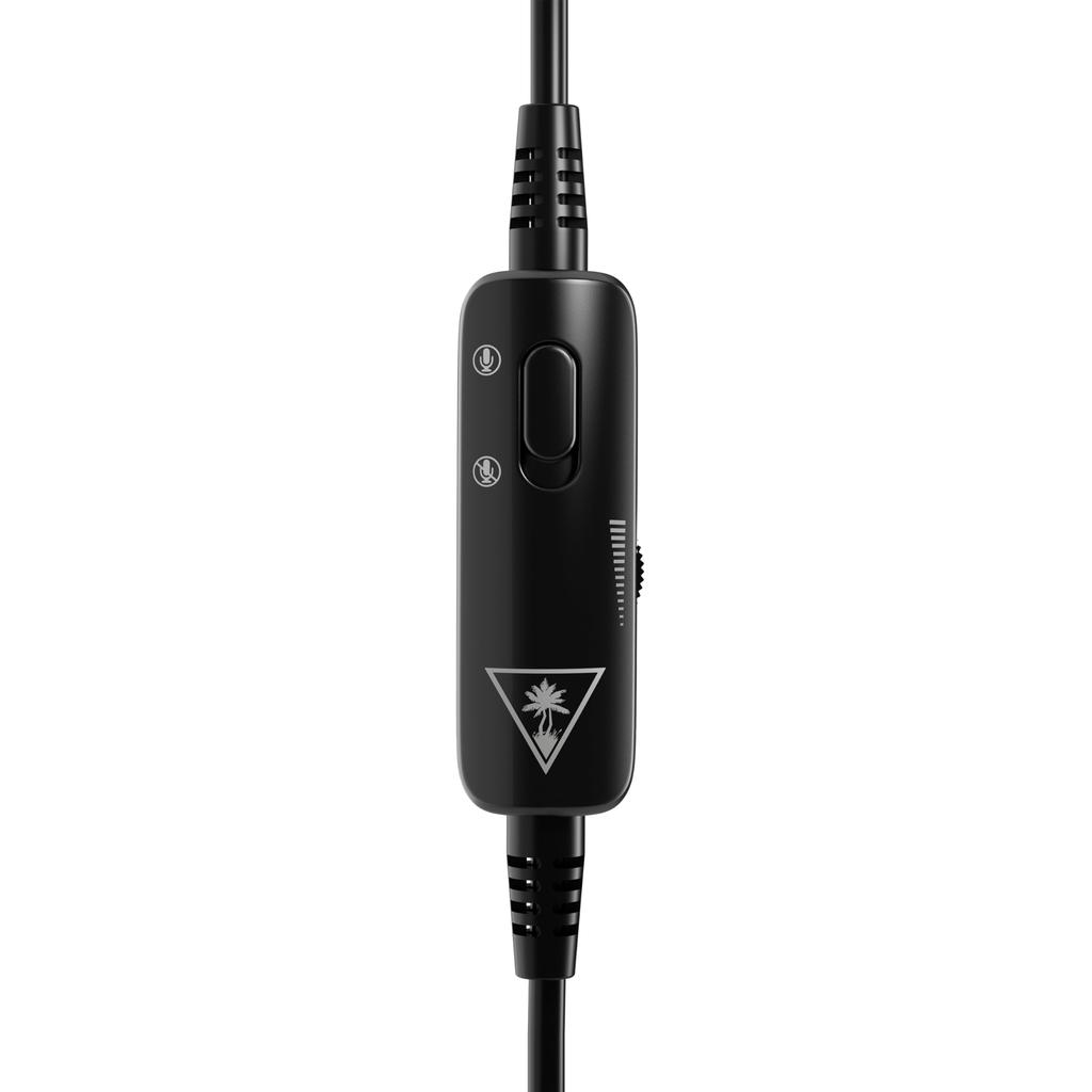 TURTLE BEACH Recon 50 PC Gaming with Wired Splitter for Portable Game Detachable Manufacturer Warranty Distributor Headset, Red, Ultra-lightweight
