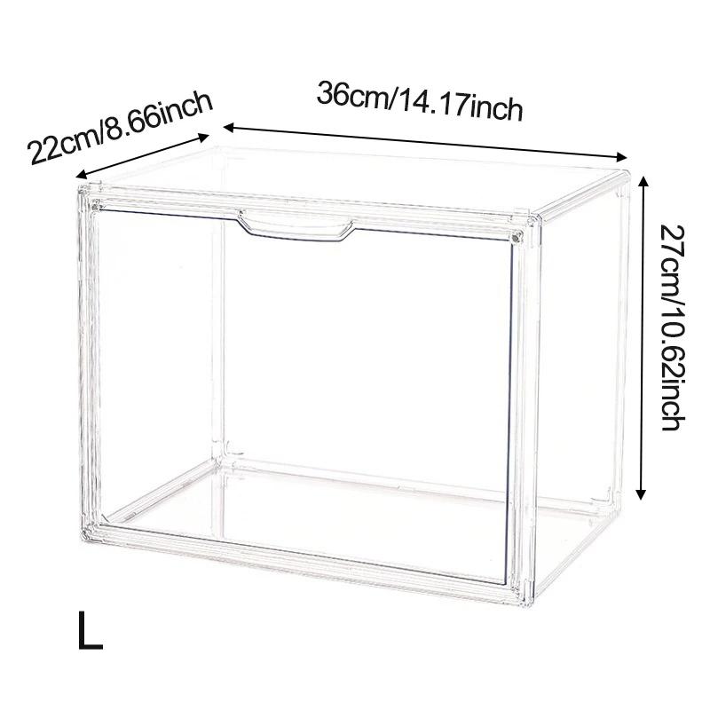 1/120pcs-Blind box display rack, doll storage rack,transparent storage box, suitable for toys, assembly storage display series