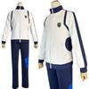 Anime Blue Lock Cosplay Costume Sportswear  Isagi Yoichi Football Jersey Uniform High School Outfit