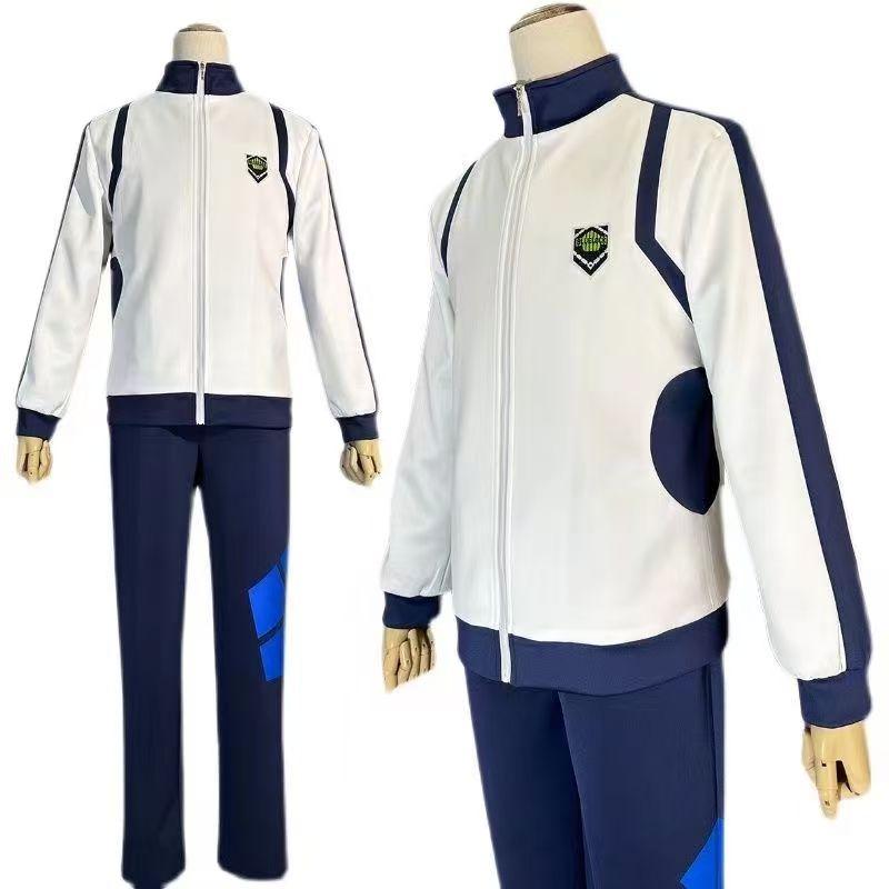 Anime Blue Lock Cosplay Costume Sportswear  Isagi Yoichi Football Jersey Uniform High School Outfit