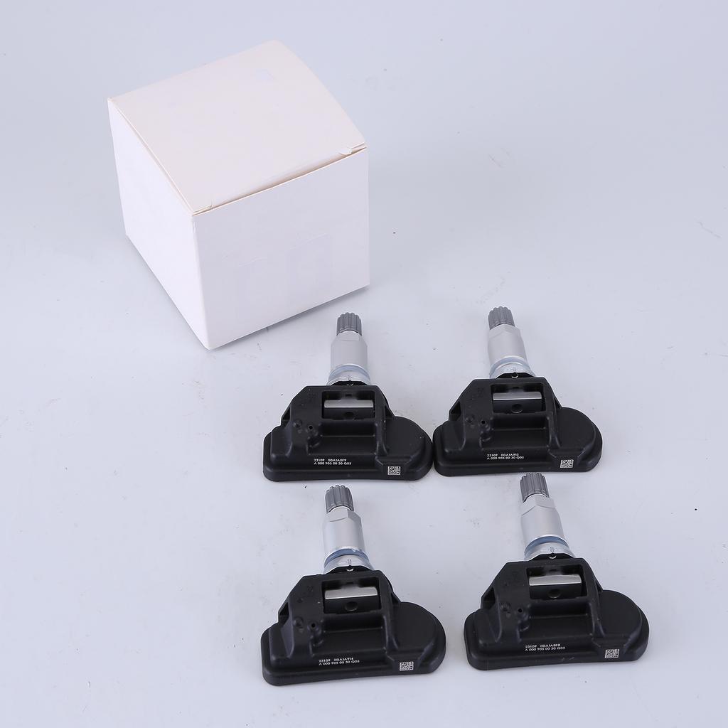 4Pcs Tire Pressure Sensor Replacement TPMS Tyre Pressure Monitor System Compatible for Mercedes-Benz GLCES Class A B C A0009050030