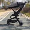Baby Stroller Sunshade Canopy Universal Awning Windproof Offer Sun Protections for Delicate Skin and Easy To Cleaning