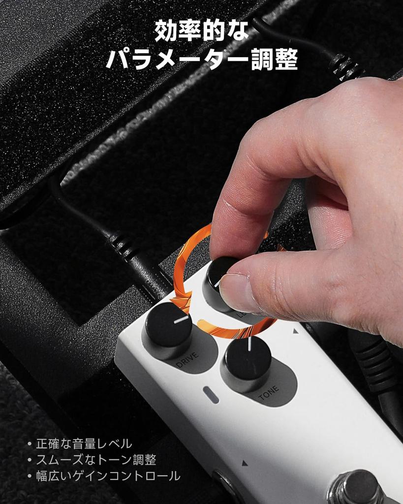 Donner EMBARK 05 Overdrive Guitar Effector Overdrive DIY Shell True Bypass