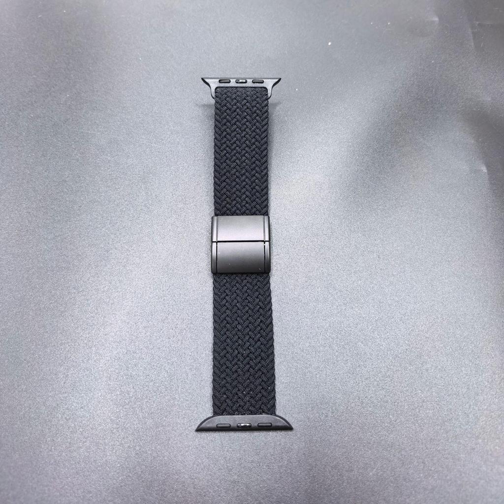 Apple Watch Nylon Woven Band, Magnetic & Square Buckles, Compatible with Series 11.