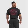 Men's Summer Casual Printed Cotton T-Shirt - Round Neck, Short Sleeve, Breathable Fitness Wear